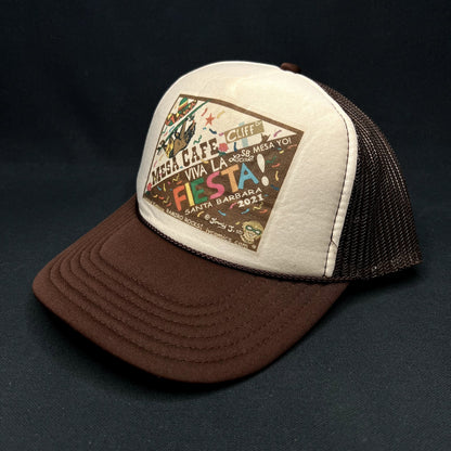 Mesa Cafe Santa Barbara Fiesta 2021 Trucker Snapback Hat SoCal