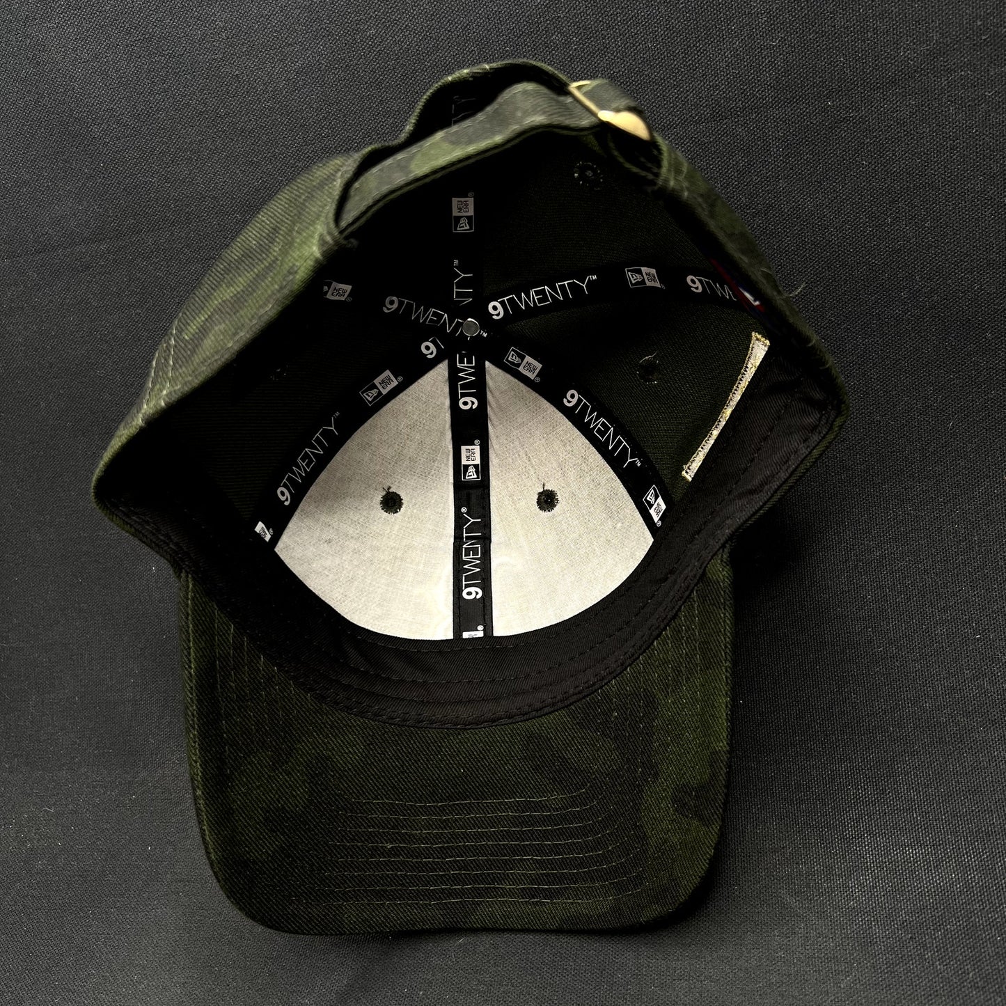 Boston Red Sox Camo Strapback Hat New Era 9TWENTY MLB Genuine Merchandise