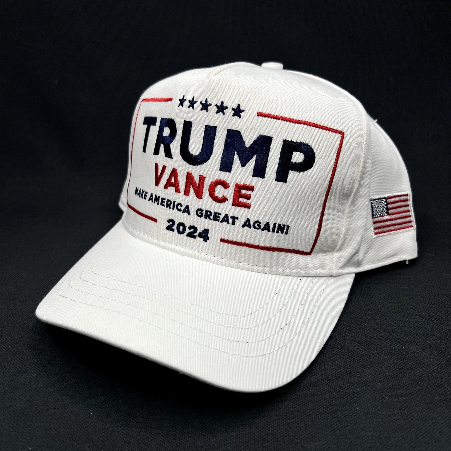Trump Vance 2024 Snapback Hat Made In USA Cali Fame MAGA Cap