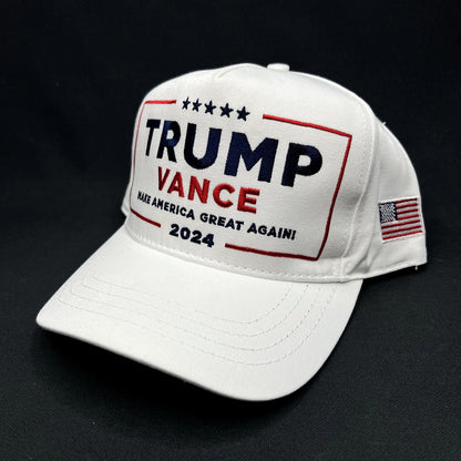 Trump Vance 2024 Snapback Hat Made In USA Cali Fame MAGA Cap