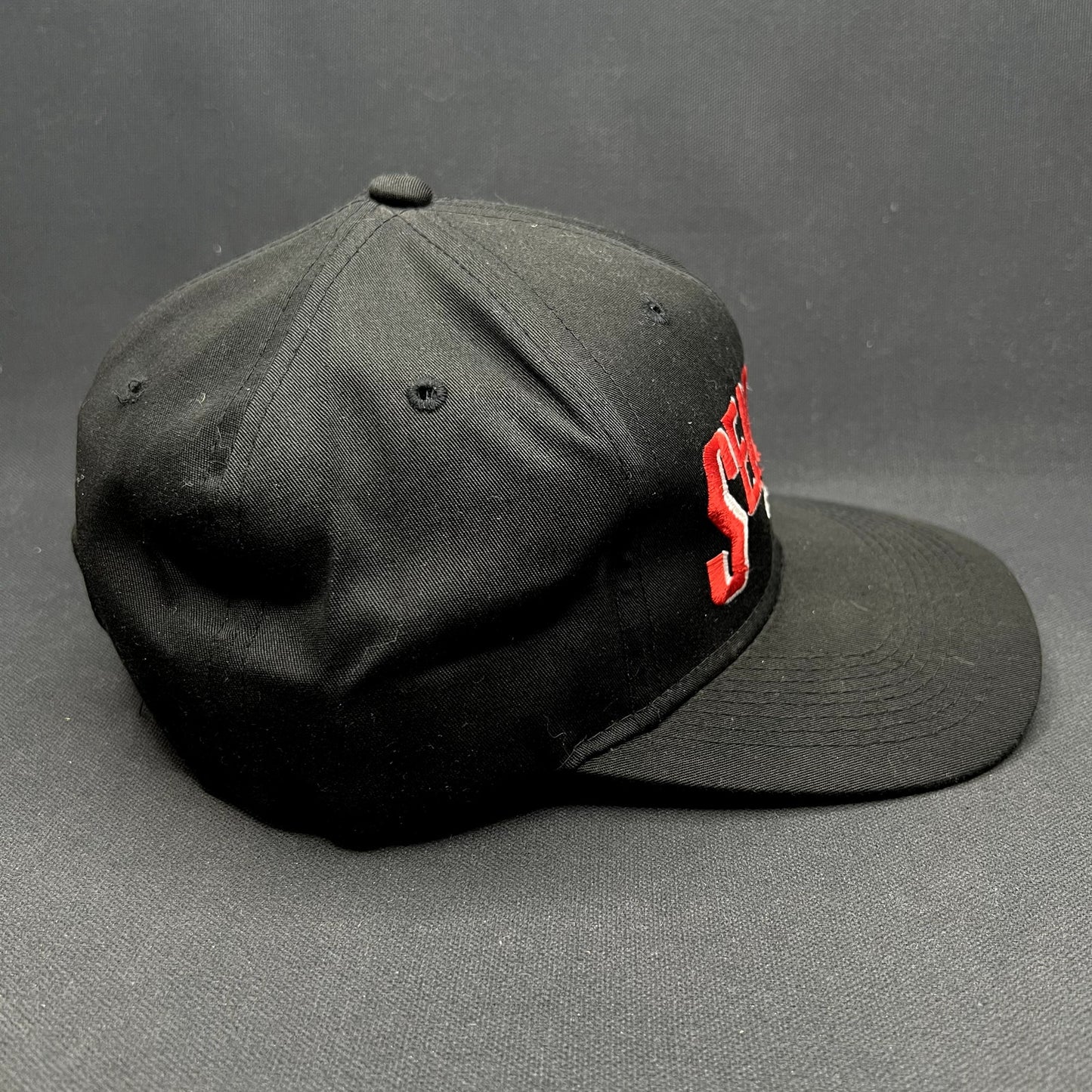 Vintage Gold Coast Seagulls NRL Snapback Hat Black Made in Korea