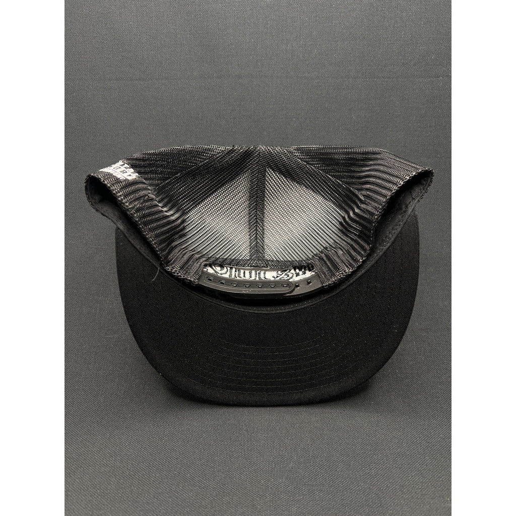 Gin & Juice by Dre & Snoop Snapback Hat – Black-on-Black Puff Embroidery Parental Advisory