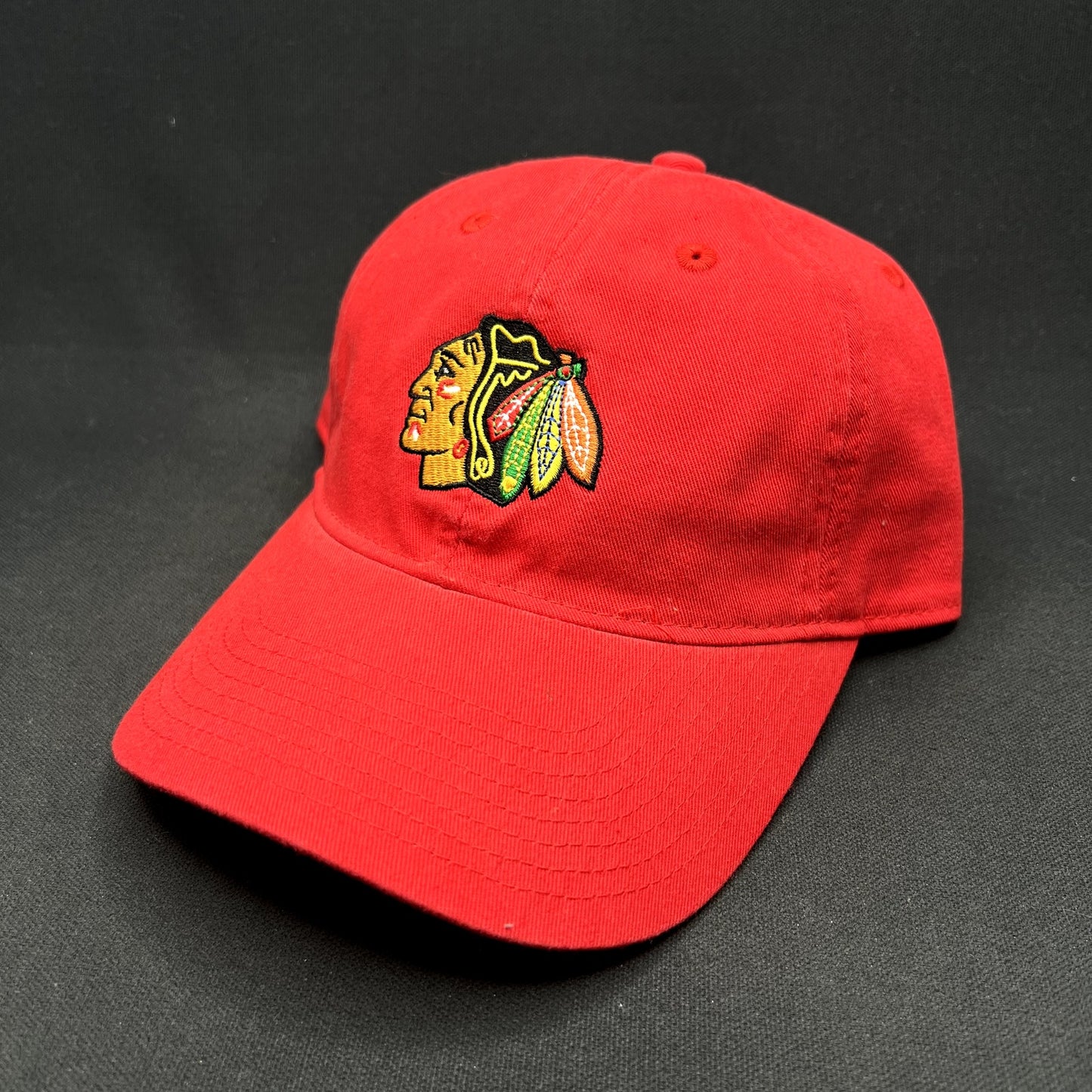 Chicago Blackhawks Reebok Face Off Headwear Red Strapback NHL Hockey Hat