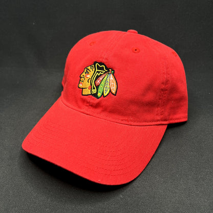 Chicago Blackhawks Reebok Face Off Headwear Red Strapback NHL Hockey Hat