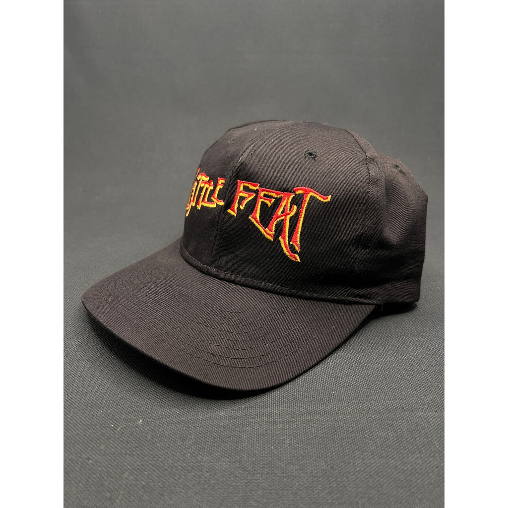 Vintage 90's Little Feat Black Snapback Hat – Red/Yellow Embroidered Logo
