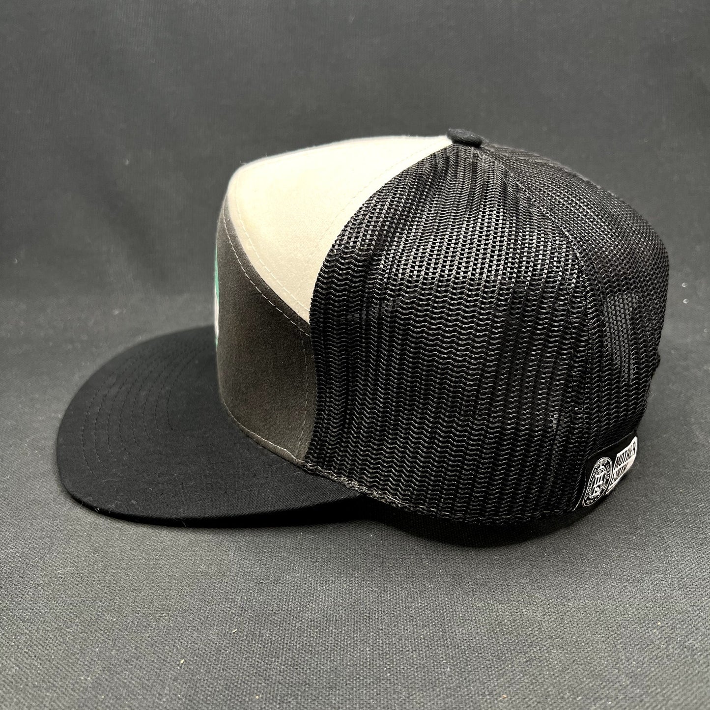 Mother Earth Brew Co Richardson Snapback Trucker Hat Black White