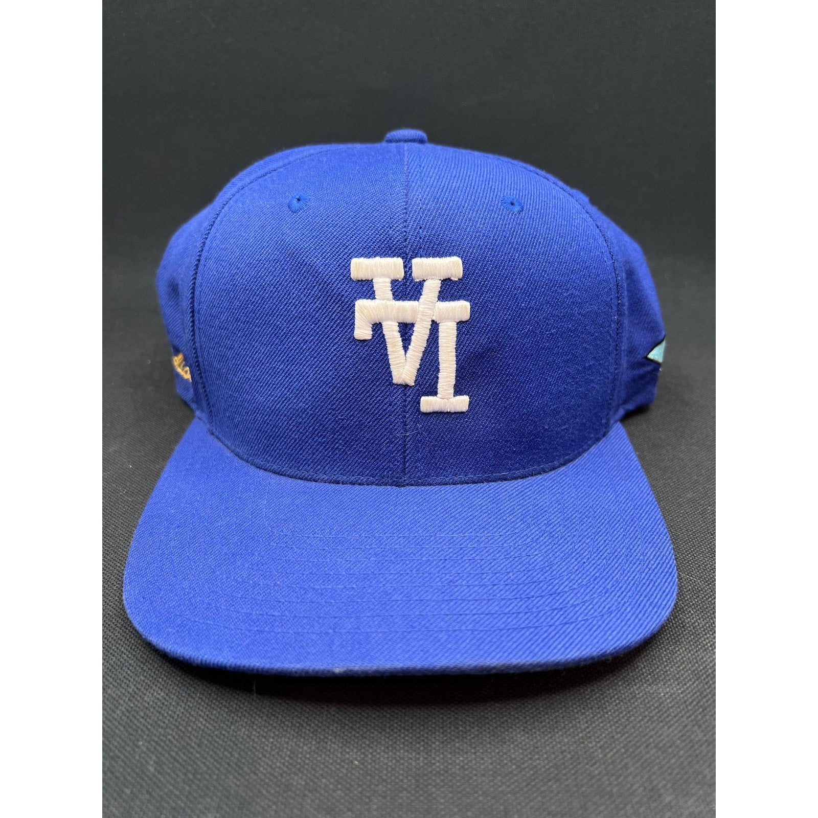 Uniform Studios Los Angeles Hat Yupoong Classics Blue Snapback Green