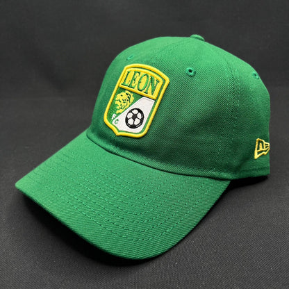LEON FC Soccer Crest Green Strapback Hat – New Era 9TWENTY