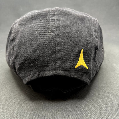 Vintage Atomic ARC Ski Strapback Hat Black Austria Alpine Skiing 90s Cap11
