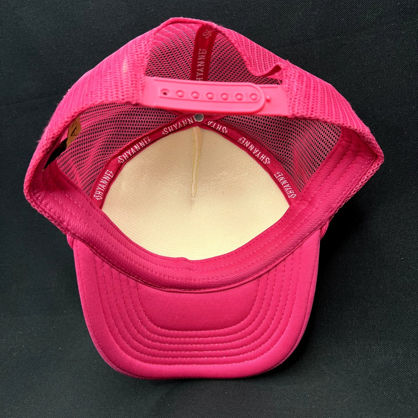 Shyanne Cowgirl State of Mind Pink Trucker Hat Western Snapback