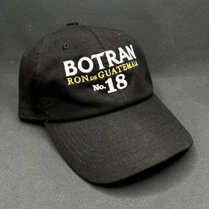 Botran Ron De Guatemala No 18 Strapback Hat Black Rum Distillery Cap