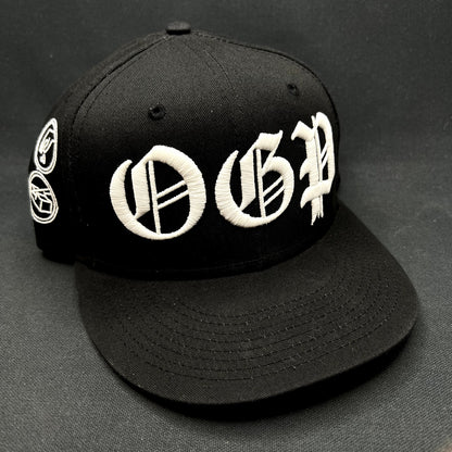 Shortbread Society OGP New Era 9FIFTY Snapback Hat Black White Cap