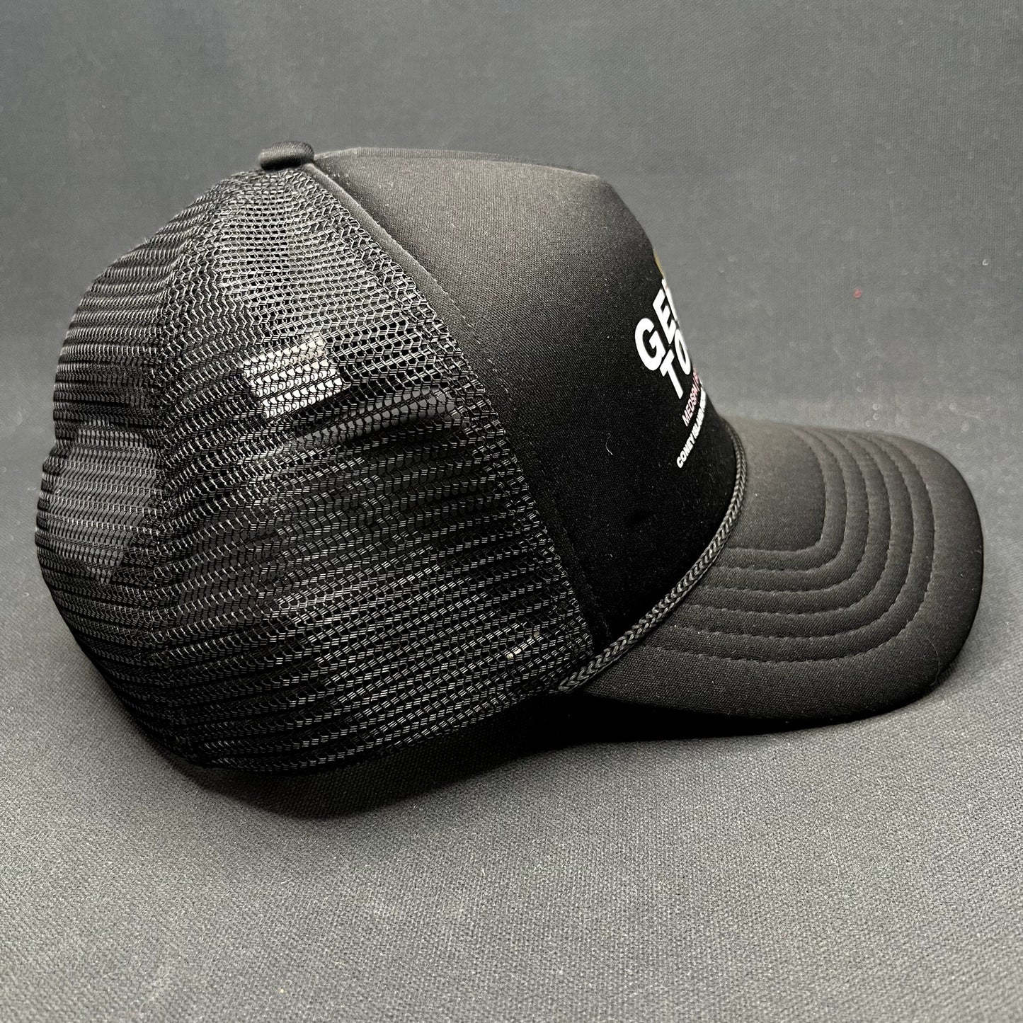 Coney Island Picnic Gentle Touch MedSpa Trucker Snapback Hat Black