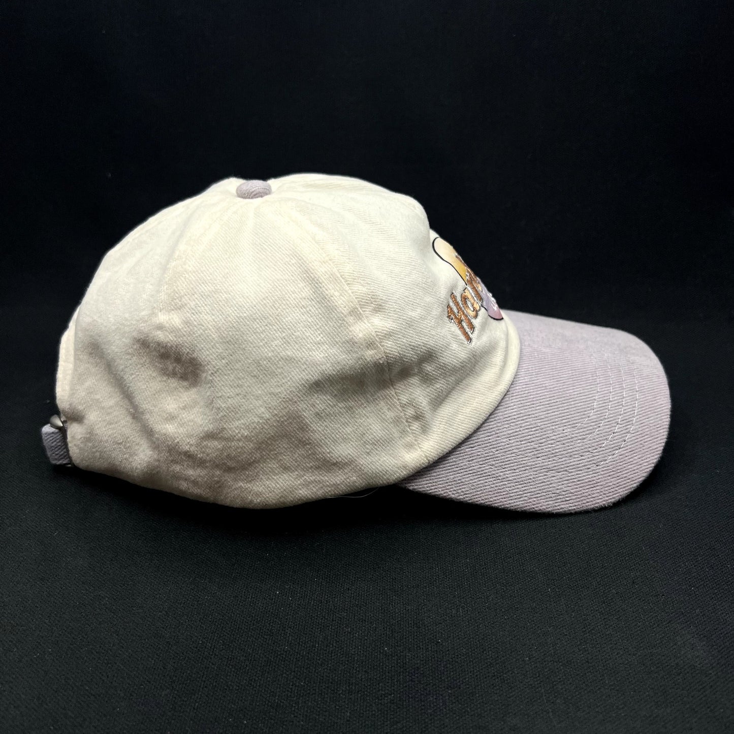 Hard Rock Cafe Pastel Logo Strapback Hat Rubi Cream Lavender Adjustable Cap
