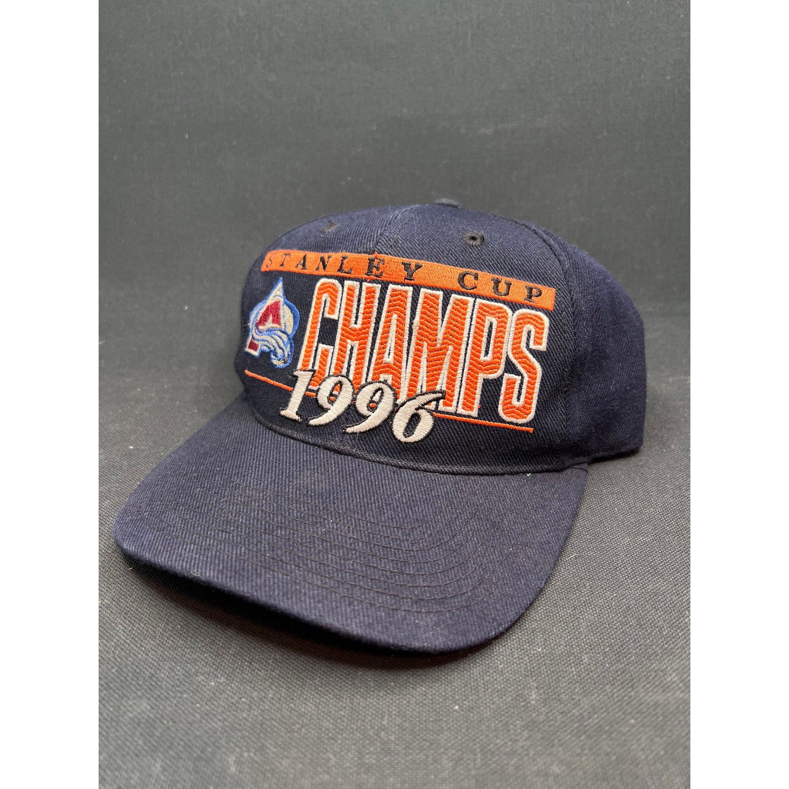 Vintage 1996 Colorado Avalanche Sports Specialties Stanley Cup Champions Hat NHL