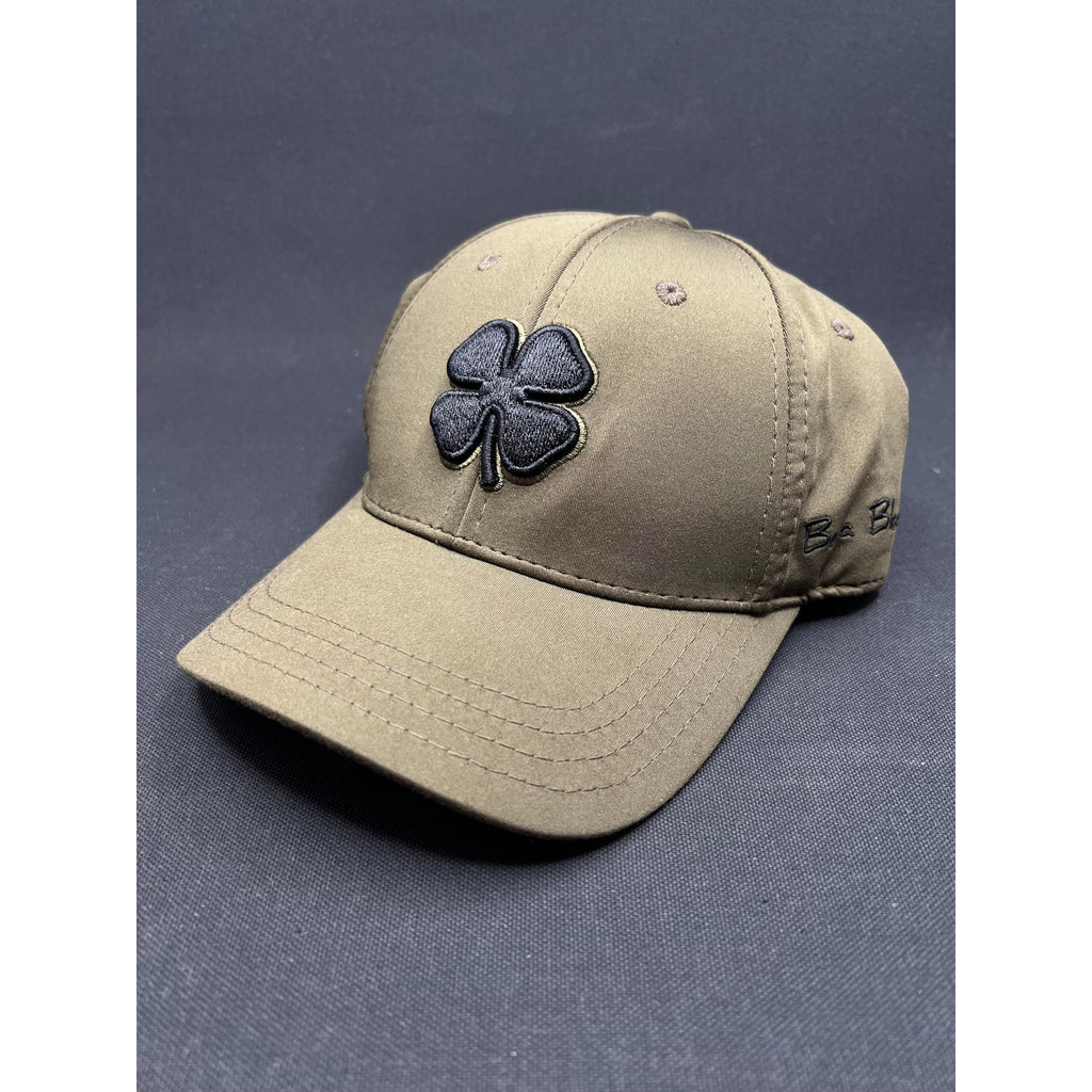 Rare Black Clover Blessed Tony Robbins Hat Olive Black 4 Leaf Snapback 2023
