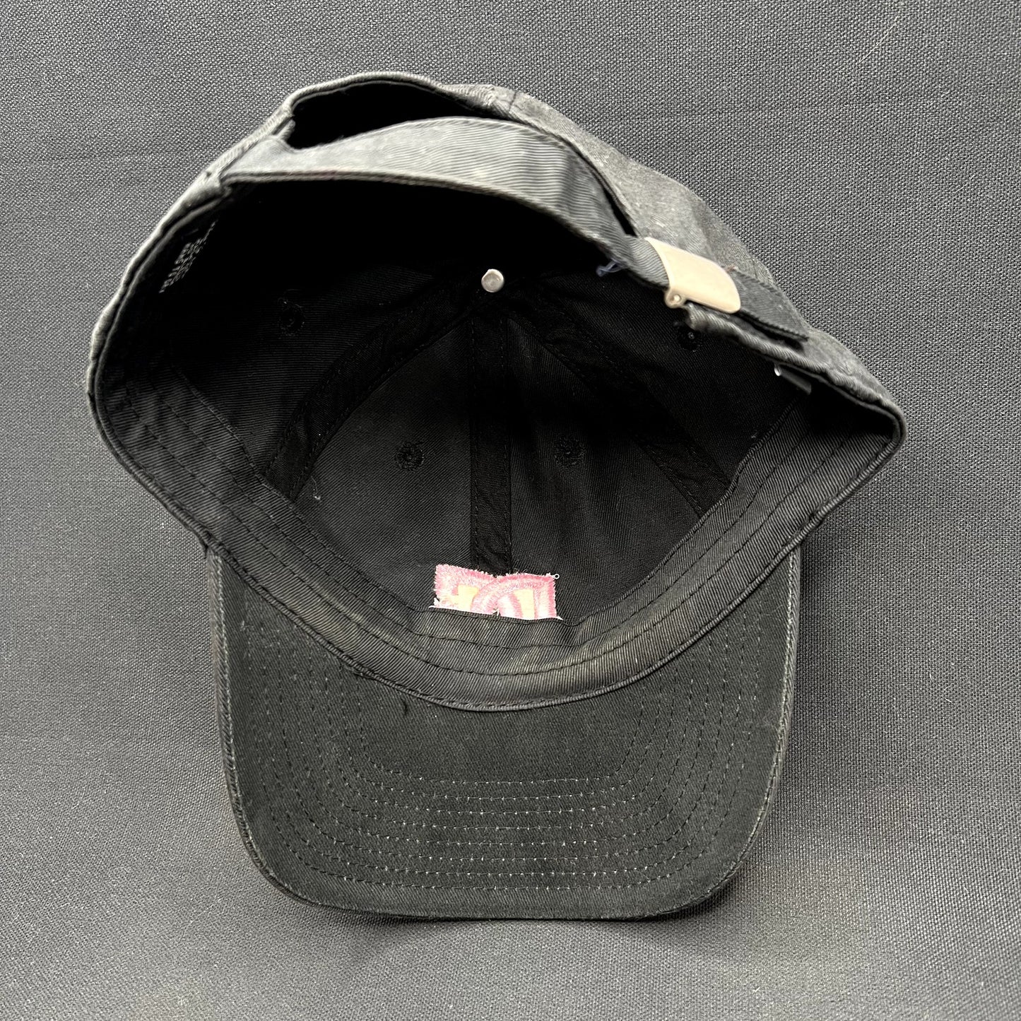 DC Shoes Logo Strapback Hat Black Pink Cotton Skate Streetwear Cap OS