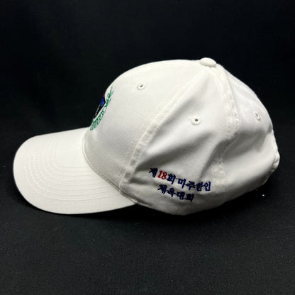 18th Korean American Sports Festival Strapback Hat White Port Authority Korea