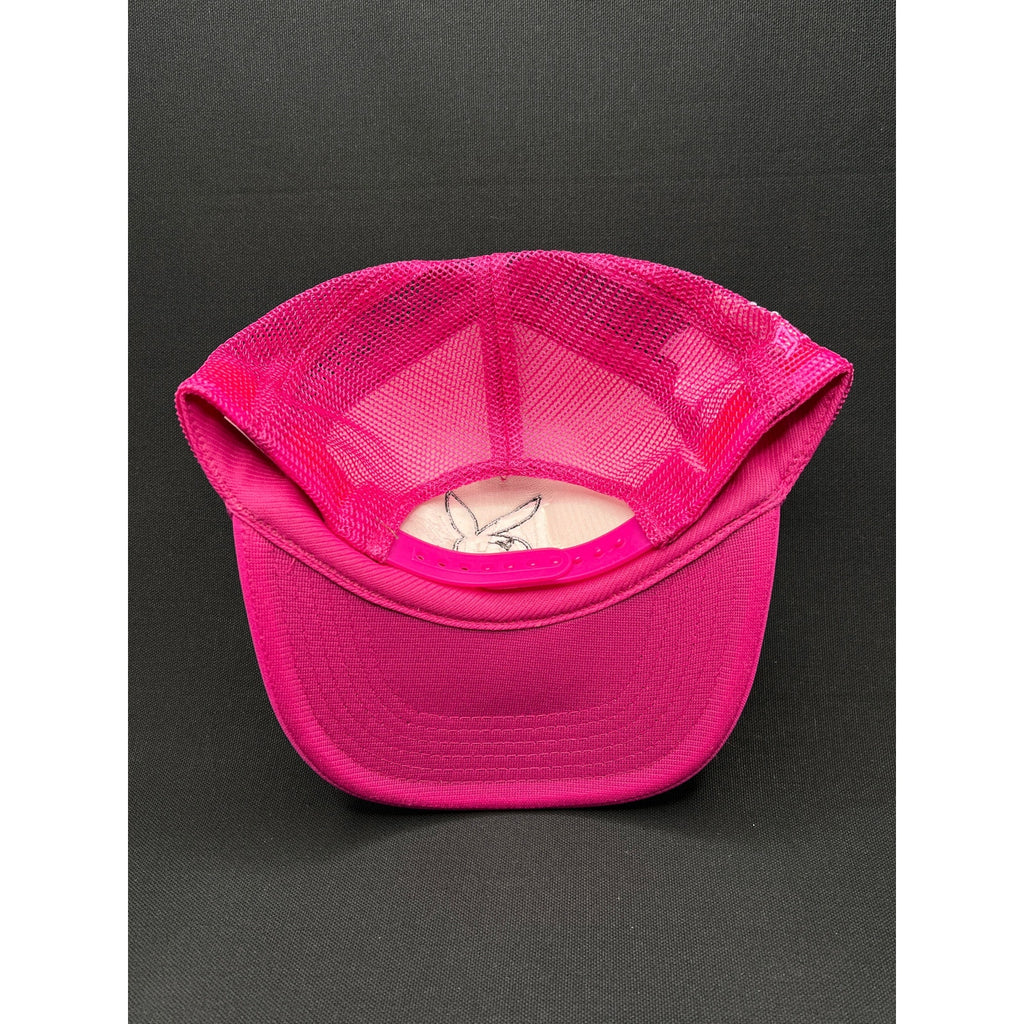Pink LA Playboy Bunny Trucker Hat – Nissun Cap Mesh Snapback