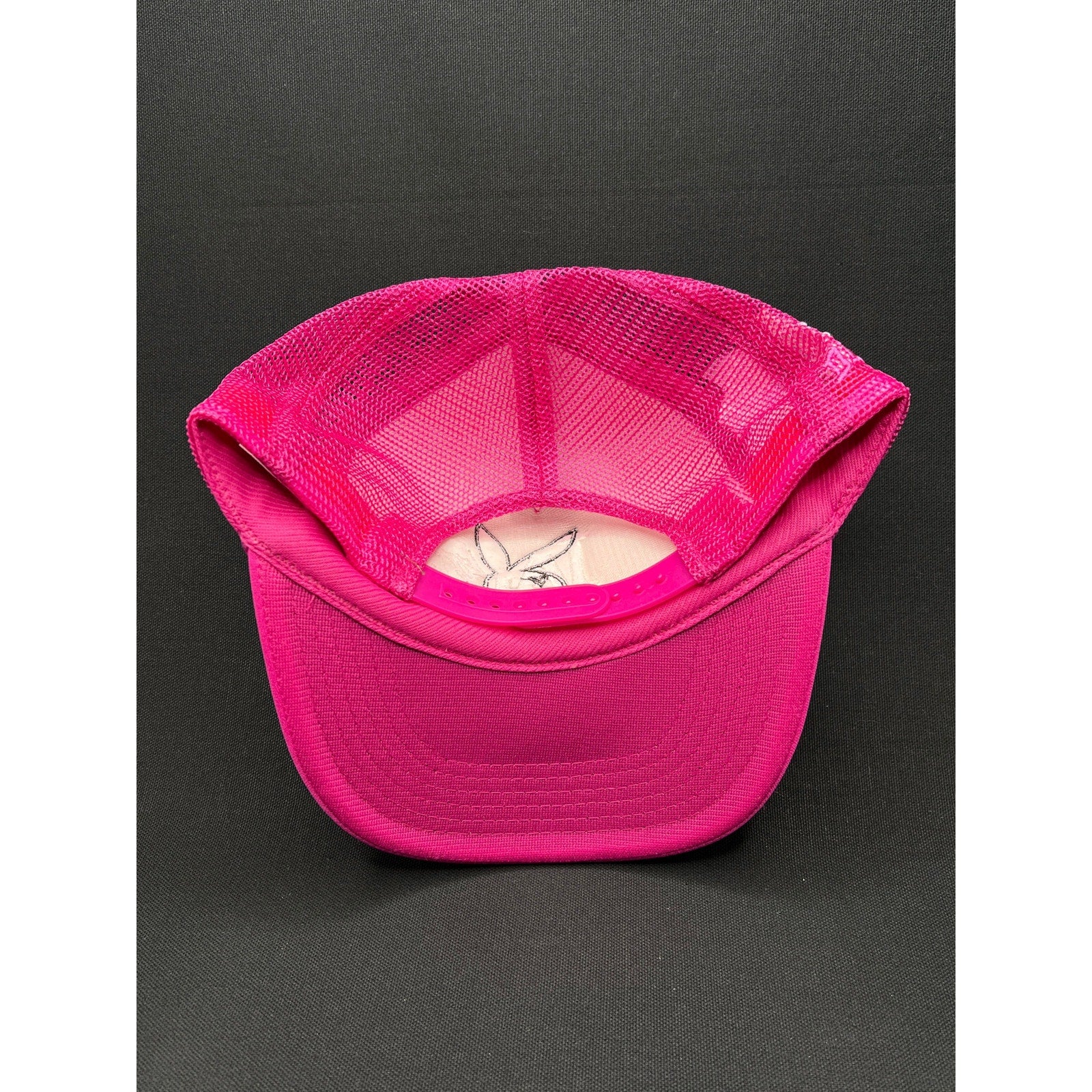 Pink LA Playboy Bunny Trucker Hat – Nissun Cap Mesh Snapback