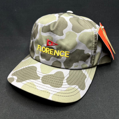 Florence Marine X Camo Snapback Hat Sample North Shore Tested Yupoongw
