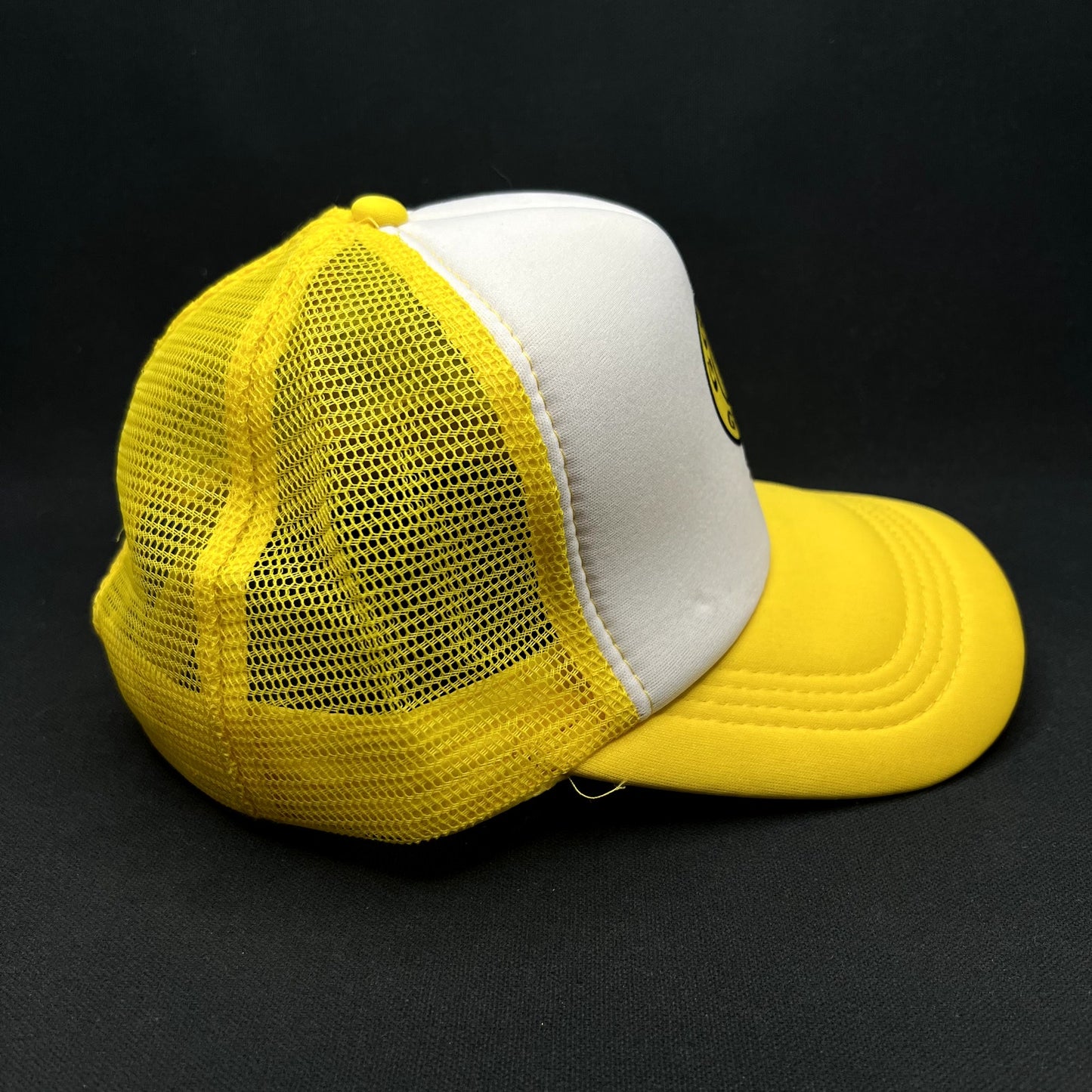 Gold’s Gym SoCal Snapback Trucker Hat Yellow White Fitness Gym California Cap