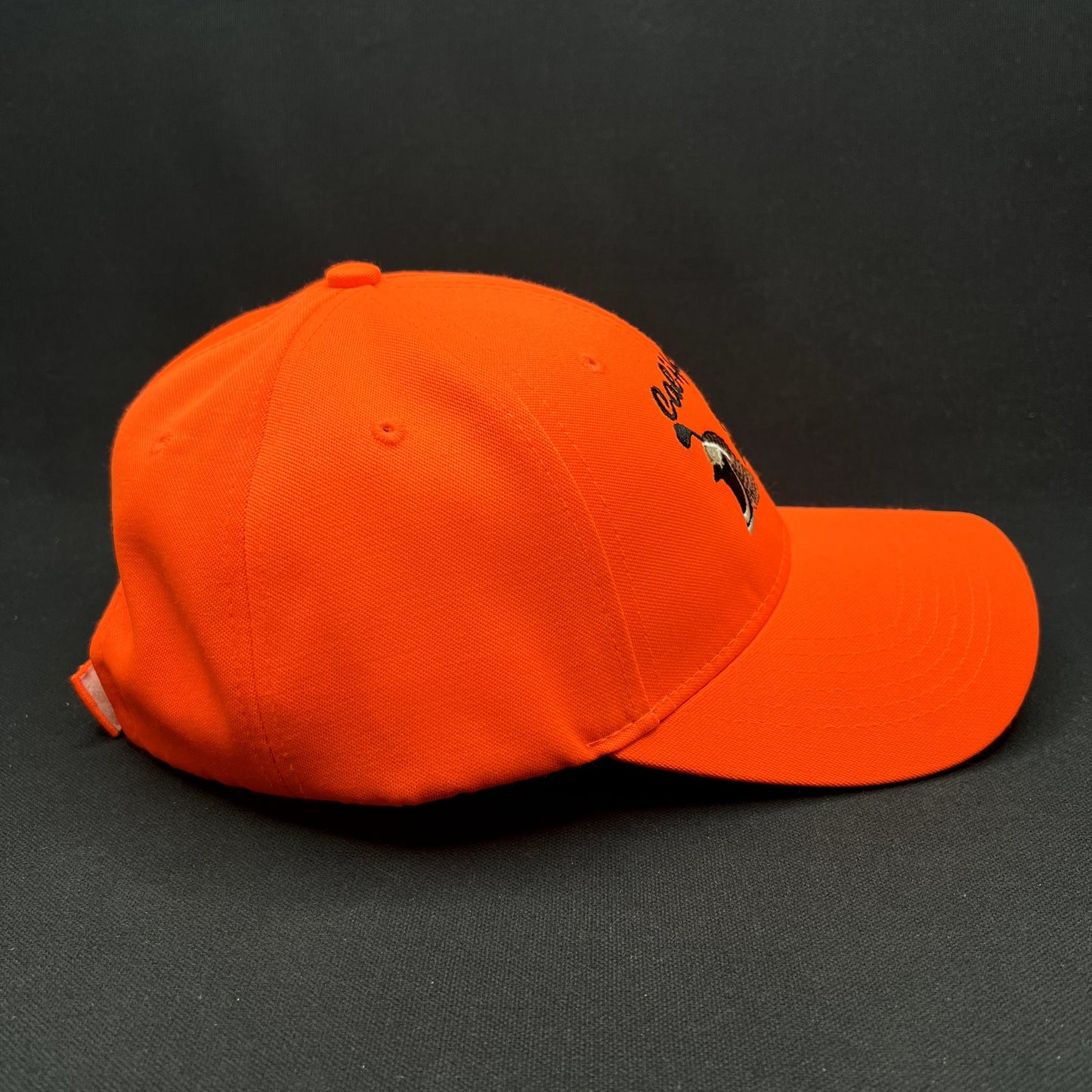 California Hunter Education Blaze Orange Hunting Safety Cap Hat