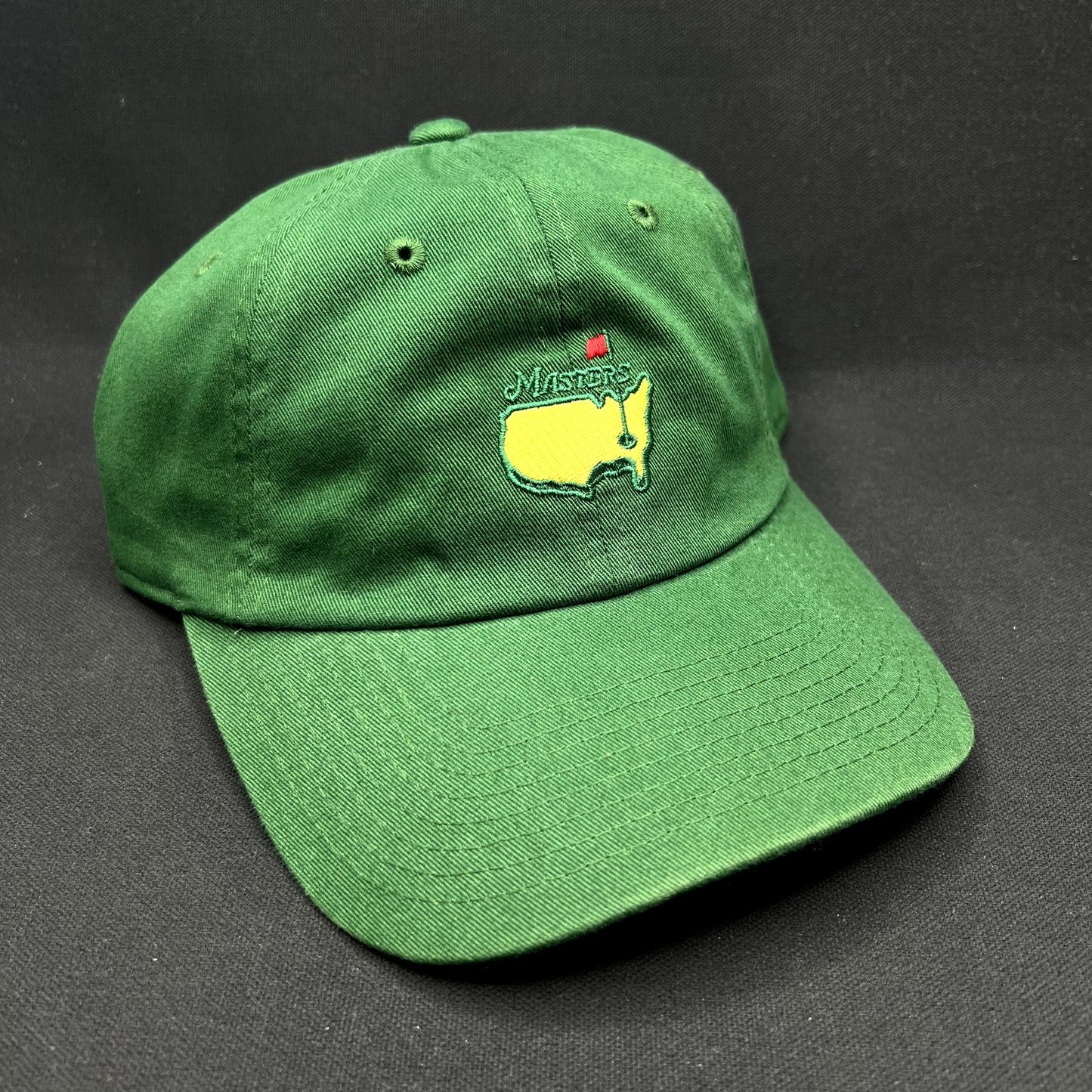 Masters Golf Tournament Augusta National American Needle Strapback Hat Green