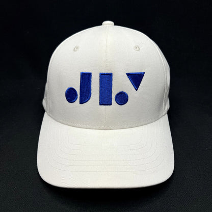 Just Like You Films White Blue Snapback Flexfit NU Hat