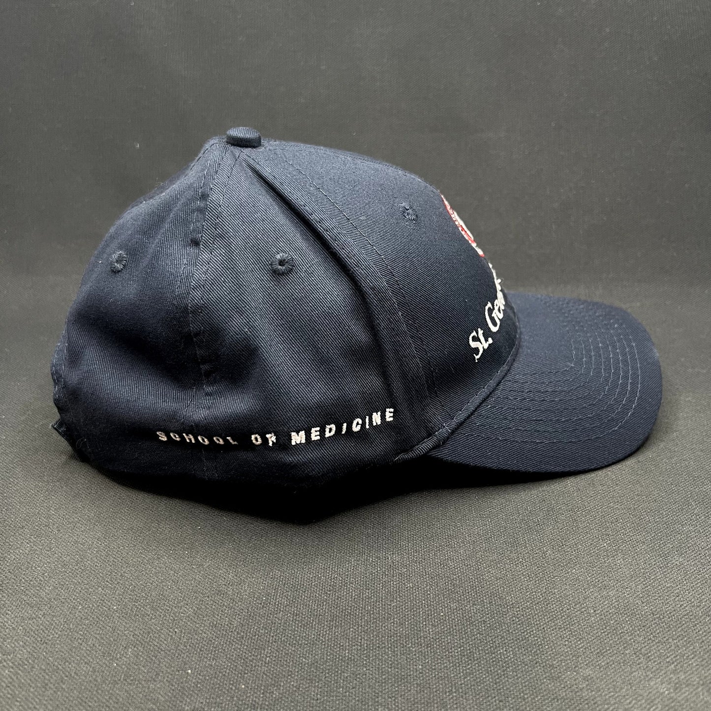 St. George’s University Strapback Hat Port & Company Medical School Cap Navy