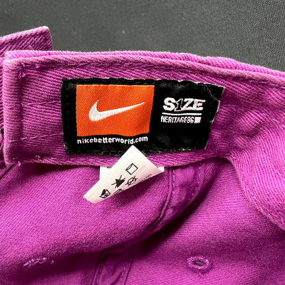 Nike Heritage86 Pink Strapback Hat Swoosh Logo Cap