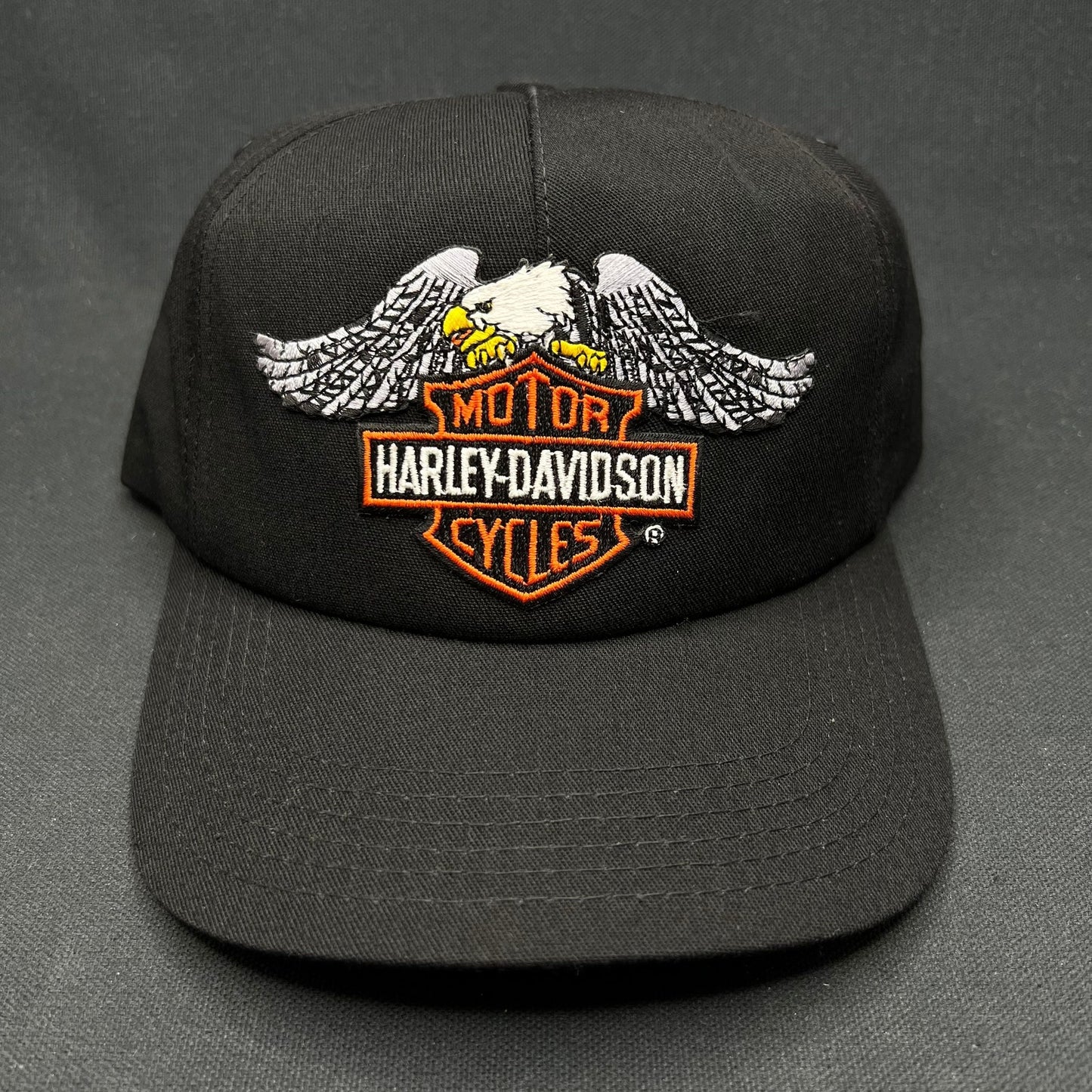 Vintage Harley Davidson Kailua Kona Hawaii Eagle Snapback USA
