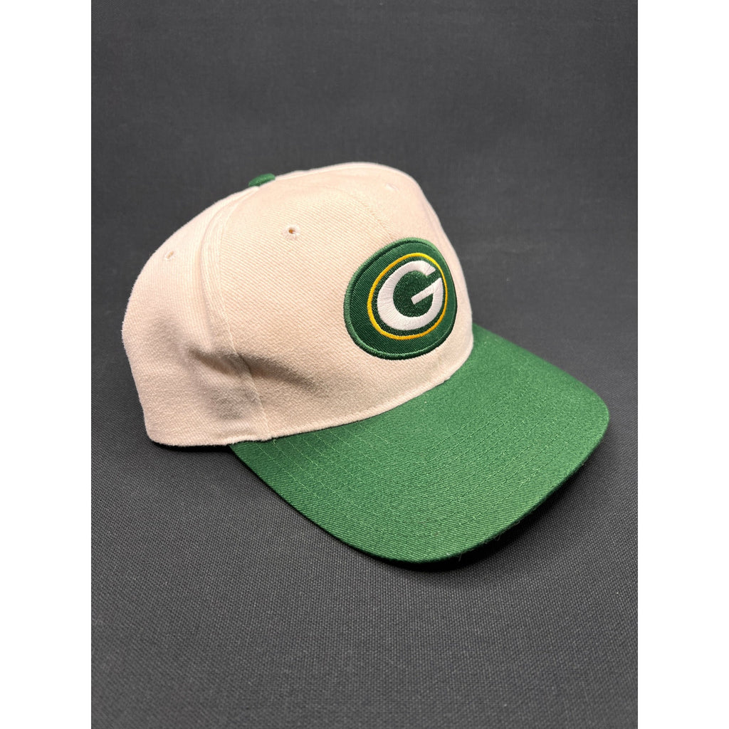 Vintage 90s Green Bay Packers Strapback Hat Twins Enterprise NFL Macau
