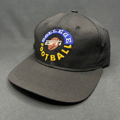 Vintage ESPN College Football Snapback Hat 90s Headmaster