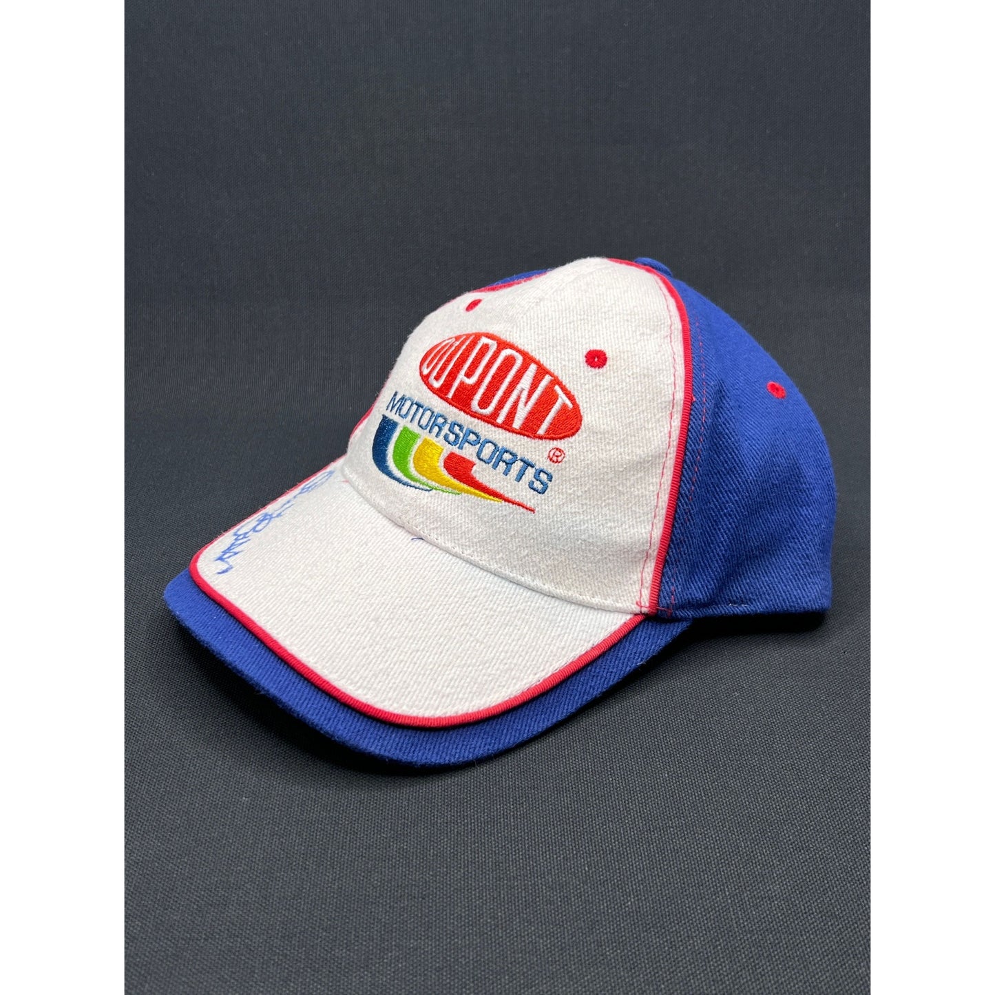 Vintage DuPont Motorsports #24 NASCAR Snapback Hat Chase Authentics