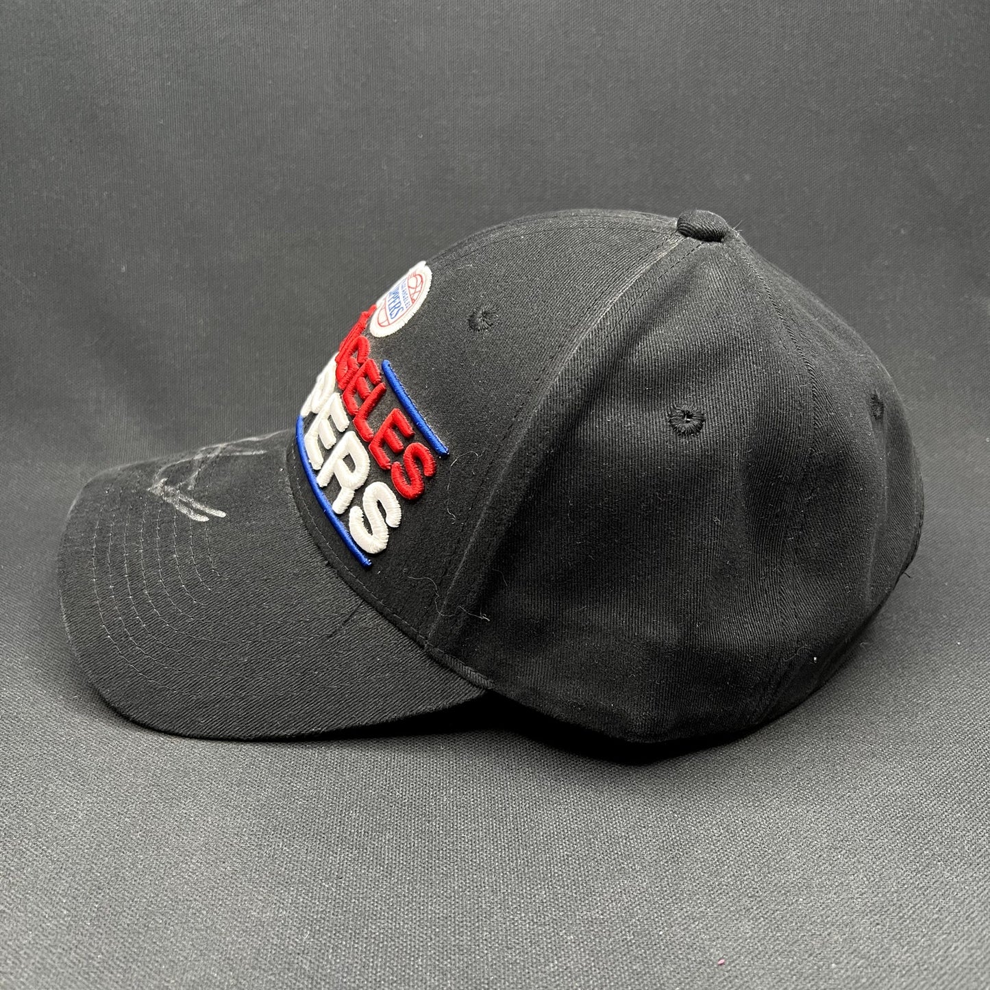 LA Clippers Strapback Hat Autographed Vintage OTB City Headwear