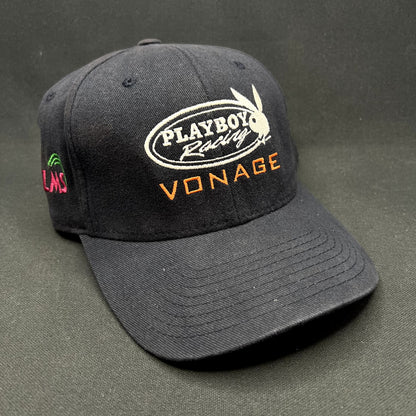 Playboy Racing Vonage Palms Flexfit Hat PacifiCare Motorsports L/XL