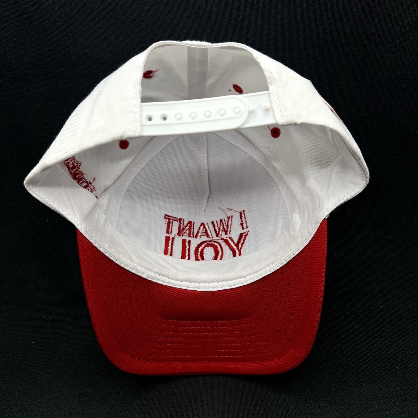 The Voice Team Official Michael Bublé “I Want You” Snapback Hat Red White