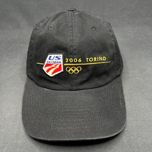 Vintage 2006 USA Ski Team Torino Olympics Strapback Hat