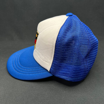 Vintage Germany Deutschland Trucker Hat Crest Patch Mesh Snapback