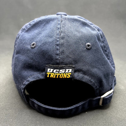 Adidas UCSD Tritons Strapback Hat Navy Gold University of California San Diego