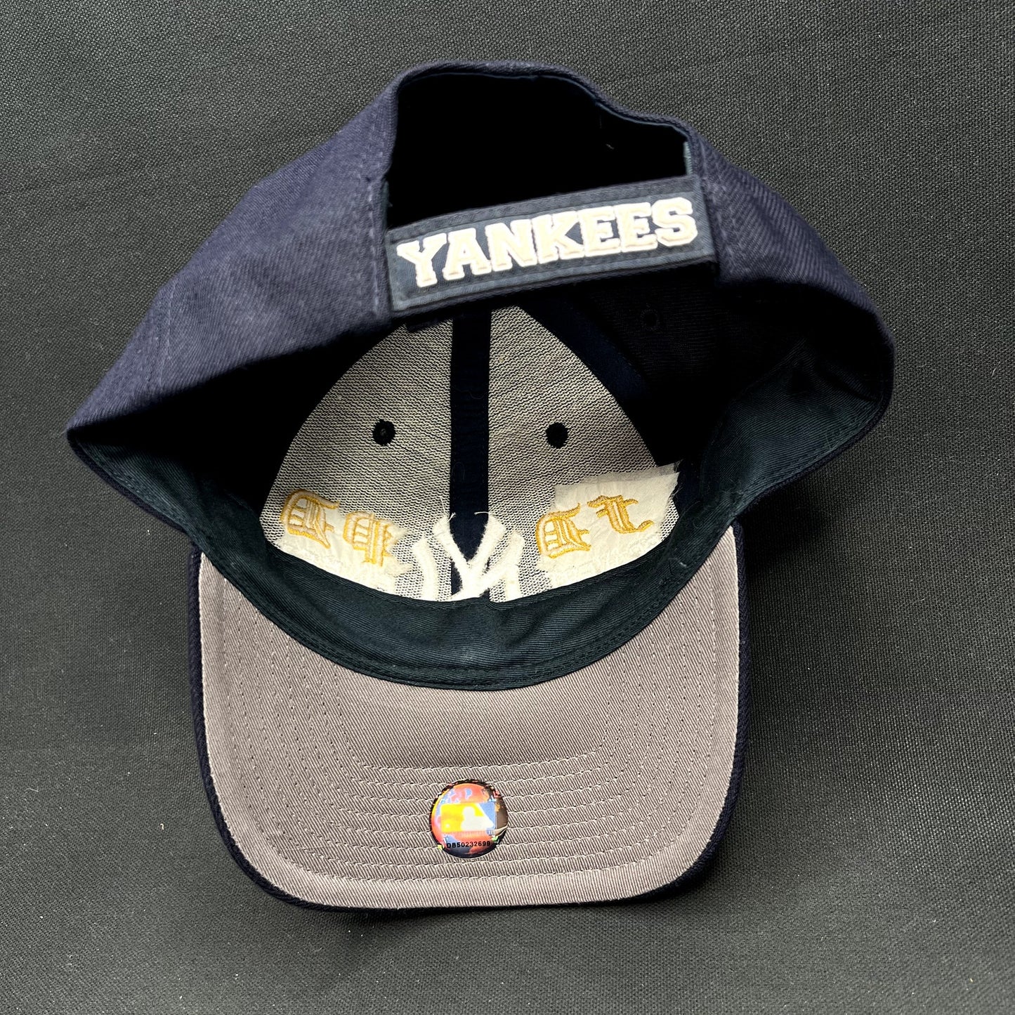 Vintage New York Yankees FDNY NYPD Twins Enterprise Snapback Hat MLB Fire Police