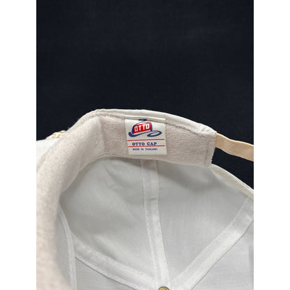 Vintage 90s California State Parole Rope Hat Otto – White Snapback