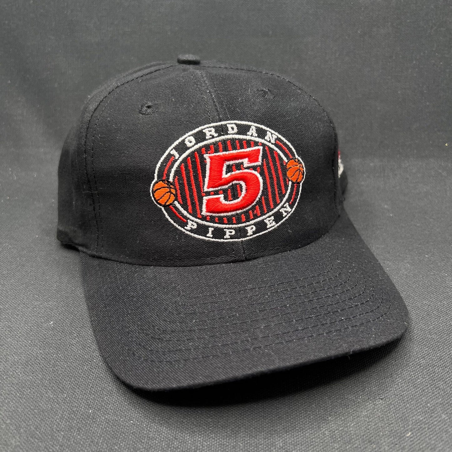 Vintage Chicago Bulls Jordan Pippen 5th Championship Snapback Sports Specialties