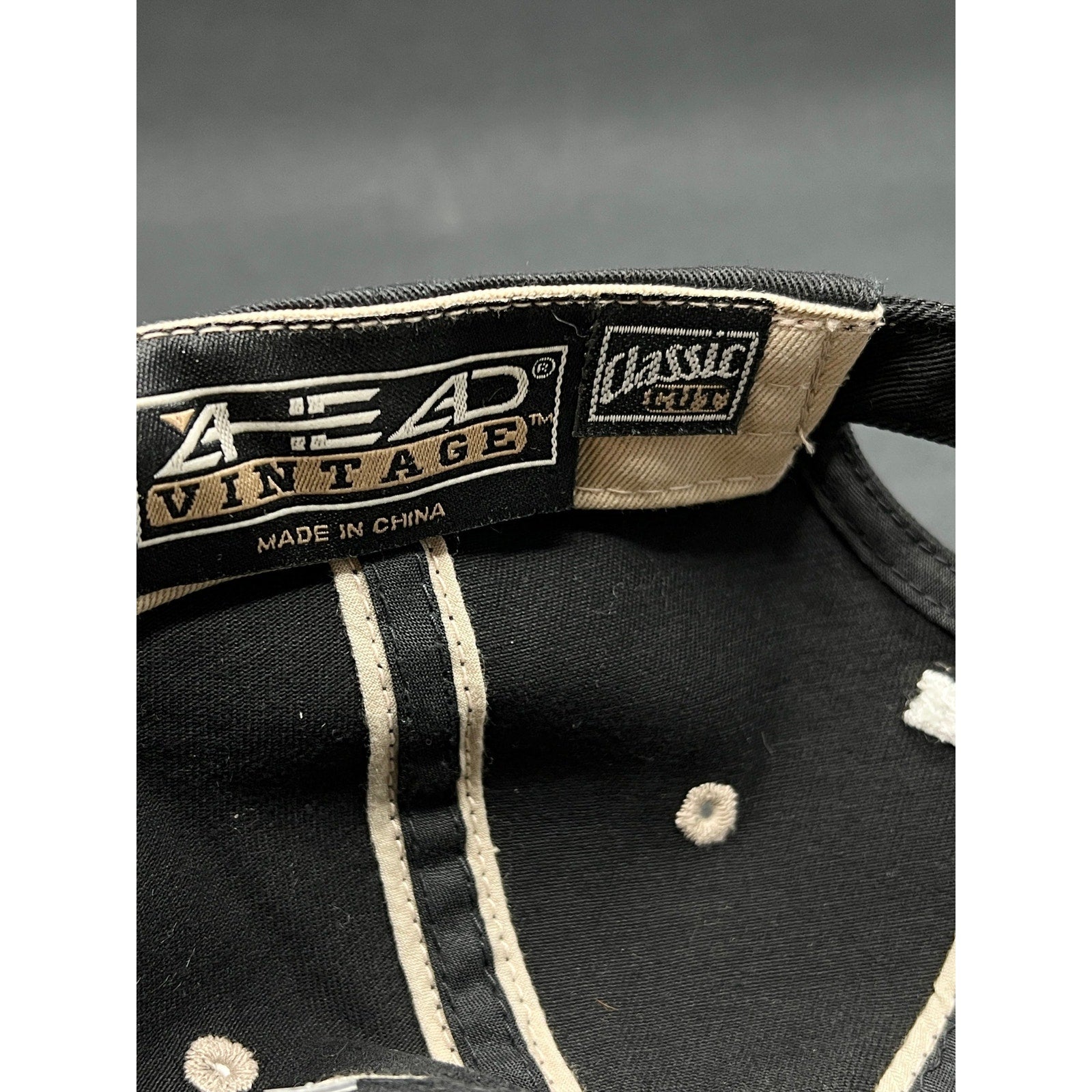 Sony Open Hawaii Golf Hat – Ahead Vintage Classic Cut Black Adjustable Cap