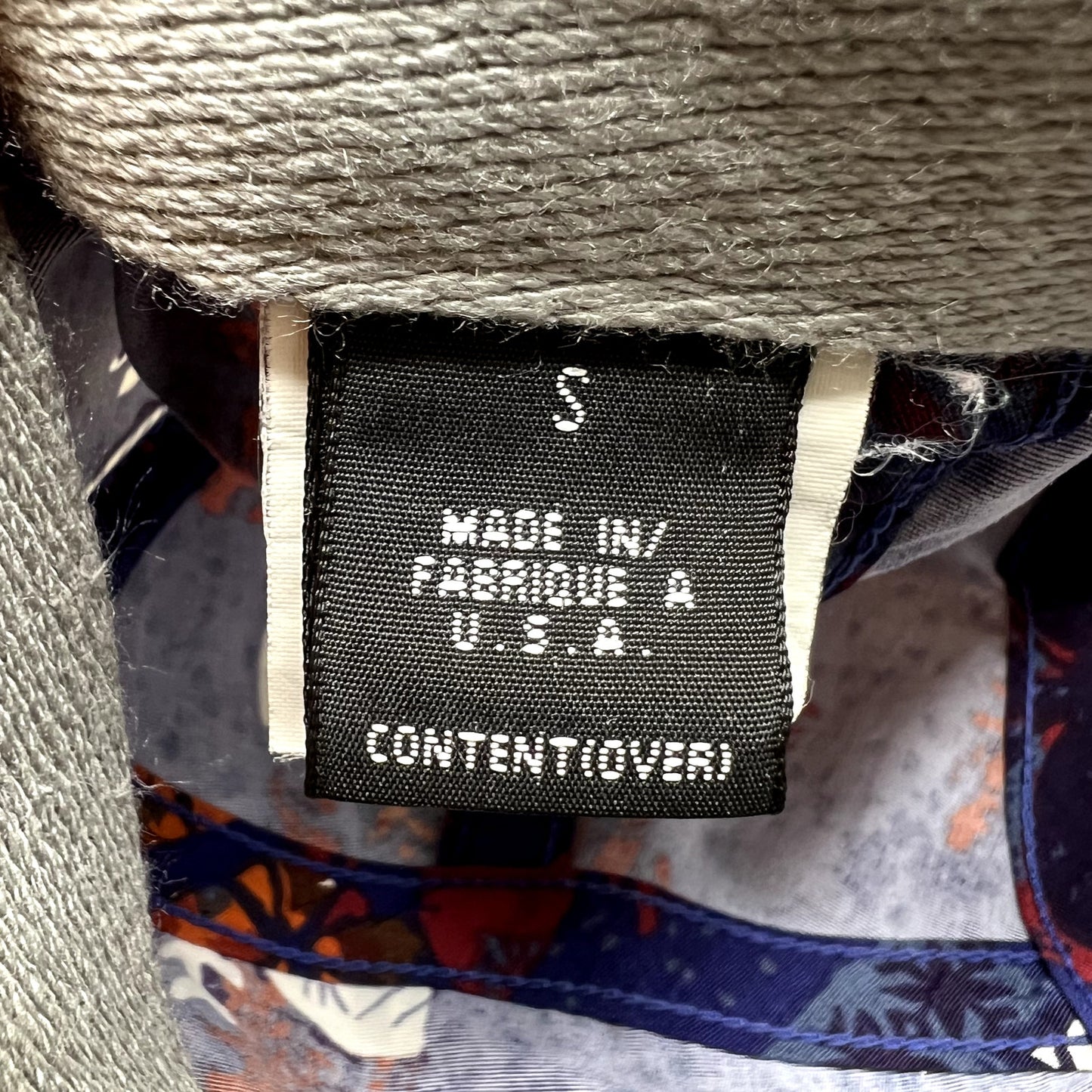 Vintage 1996 Patagonia Spoonbill Cap Purple Tropical Print Strapback USA S