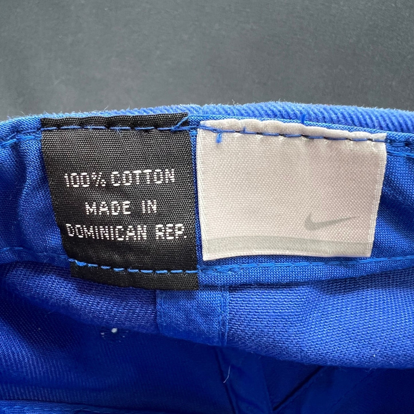 Nike Swim Strapback Hat Blue Swoosh Logo Cap
