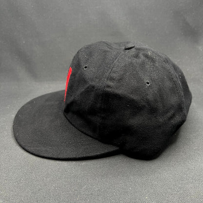 Vintage Marlboro Red “M” Strapback Hat Black Tobacco Promo Cap