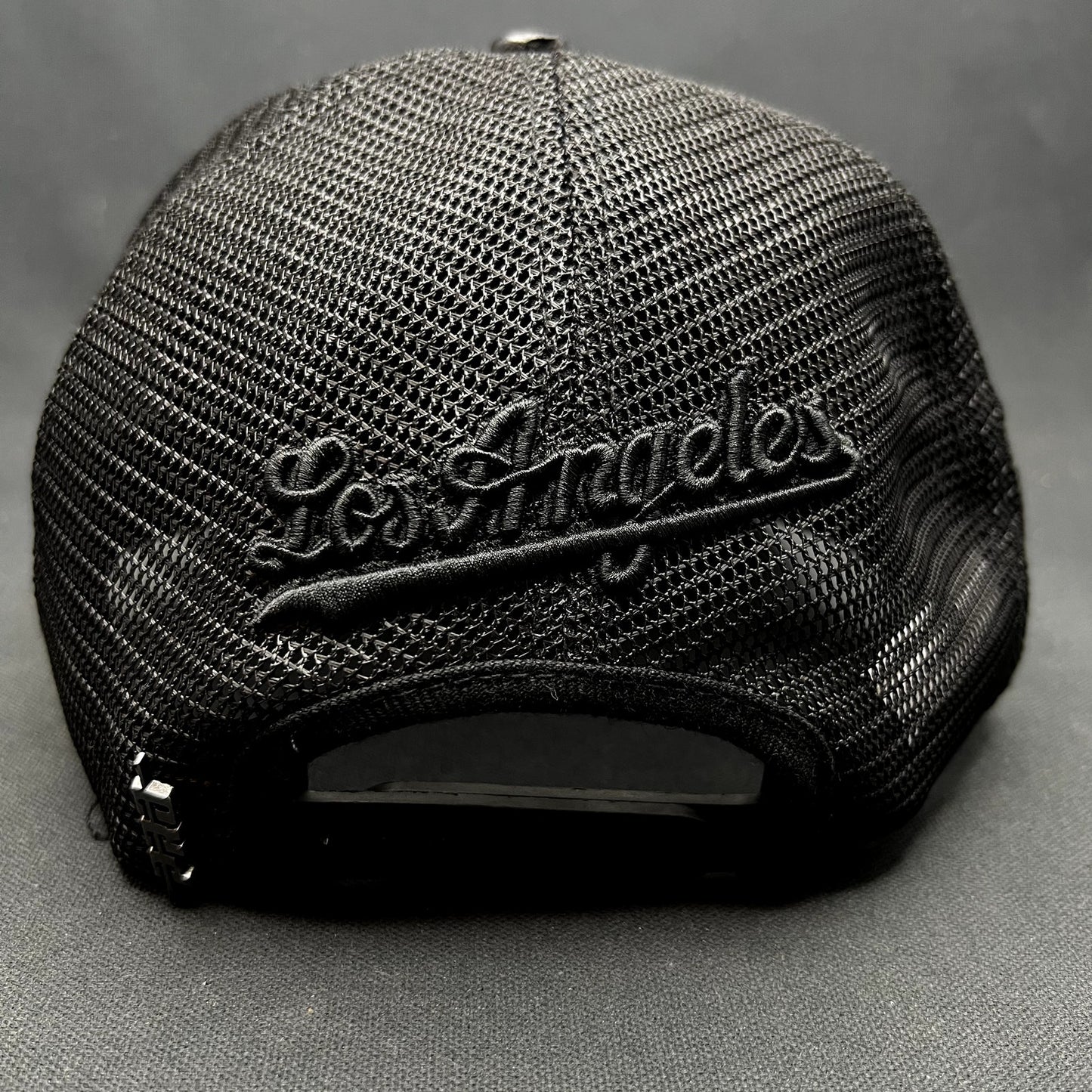 Los Angeles Dodgers 2020 World Series Blackout Trucker Snapback Hat