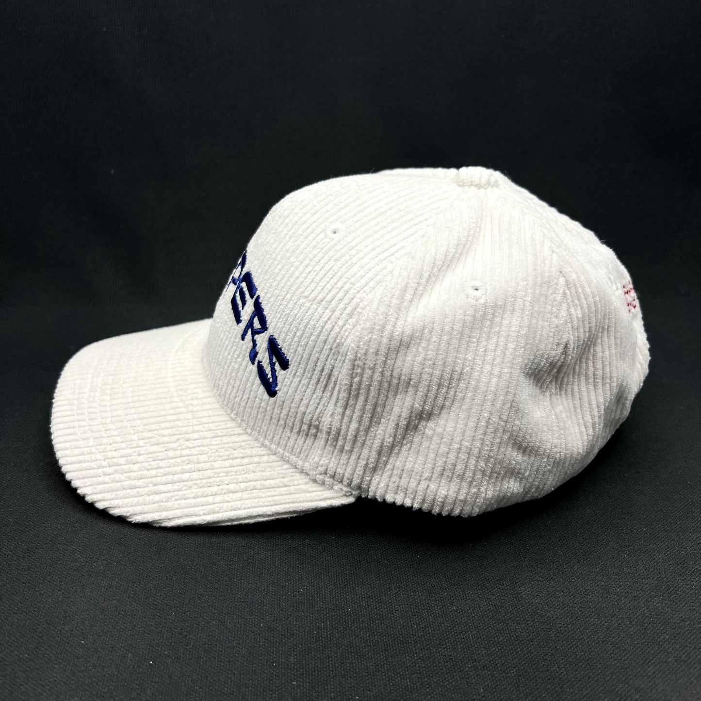 Los Angeles Clippers White Corduroy Cedars-Sinai Strapback Hat Melonwear